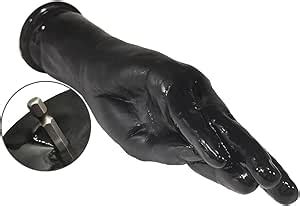 Amazon Realistic Hand Dildo With Electric Drill Adapter Black Forearm Dildo Anal Butt Plug