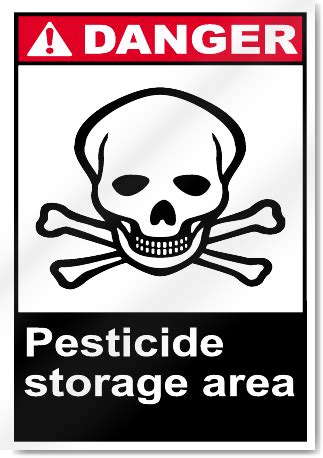 Pesticide Storage Area Danger Signs | SignsToYou.com