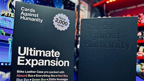 Cards Against Humanity Ultimate Expansion Bōks Leather Case YouTube