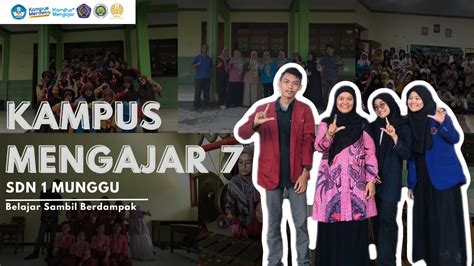 Video Akhir Penugasan Kampus Mengajar Angkatan Sd Negeri Munggu