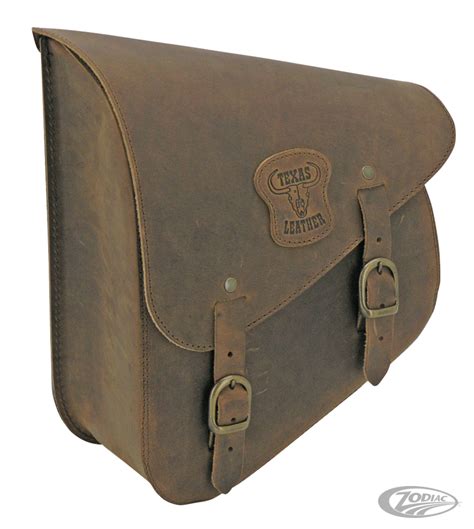 TEXAS LEATHER SOFTAIL SWING ARM BAGS Zodiac