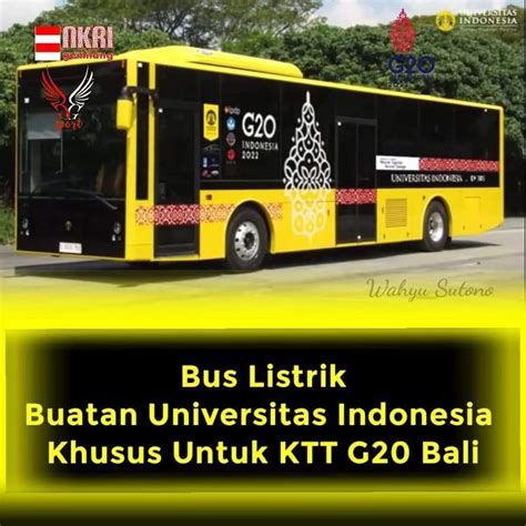 BUS LISTRIK BUATAN UI Bus Sinabung Jaya