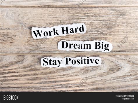 Work Hard Dream Big Image And Photo Free Trial Bigstock