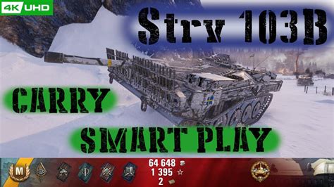 World Of Tanks Strv 103B Replay 5 Kills 9 2K DMG Patch 1 6 0 YouTube