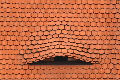 Red Clay Roof Tiles Terracotta - Free Texture