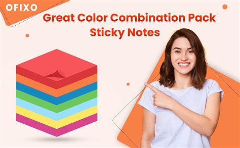 Ofixo Colorful Sheets Memo Pad Note N Times Post Note Paper Free