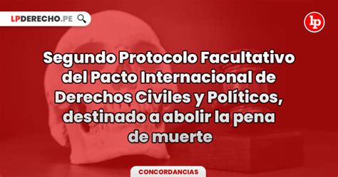 Segundo Protocolo Facultativo Del Pacto Internacional De Derechos