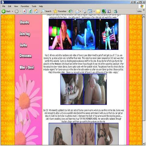 Freeones Gives Porn Site Sunny Lane An Overall Review Rating Of