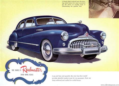 Buick Roadmaster Sedan 1946 Model 71 Specs Performance Comparisons