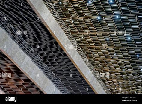 Architecture at Istiqlal Mosque, Jakarta, Indonesia Stock Photo - Alamy