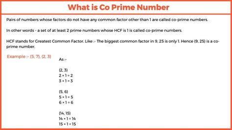 Co Prime Numbers Definition Properties List Examples Easy Maths