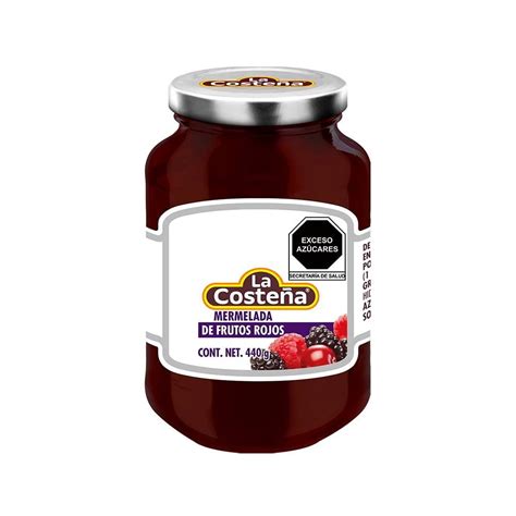 Mermelada de frutos rojos La Costeña 440 g Walmart