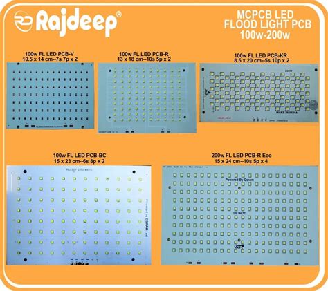 Led Flood Light Mcpcb At Rs 100 Piece LED PCB In Bengaluru ID