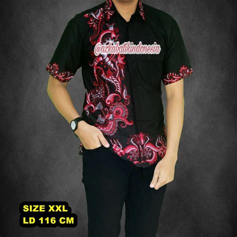 Model Baju Batik Ukuran Jumbo XXL Baju Batik Besar Kemeja Batik Size