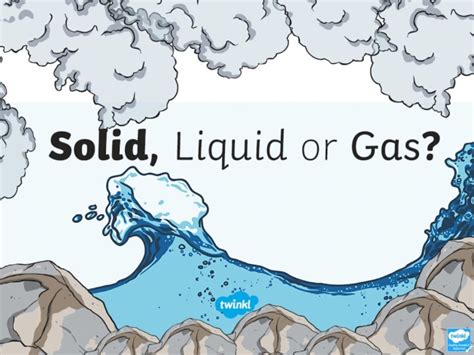 What Are Solids And Liquids And Gases Science For Kids