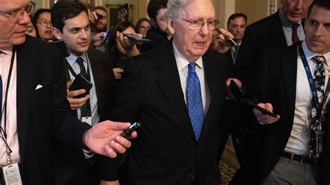 Sen. Mitch McConnell: Witnesses Not Ruled Out in Senate’s Impeachment ...