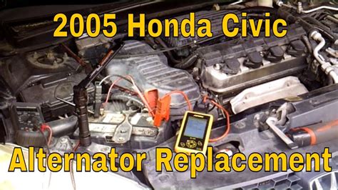 How To Replace Alternator Honda Civic