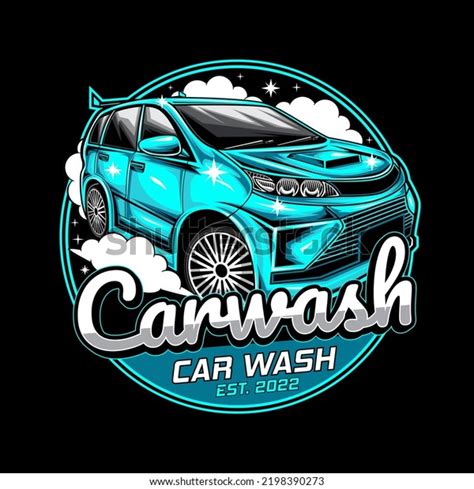 Logo Car Wash Business Stock Vector (Royalty Free) 2198390273 ...