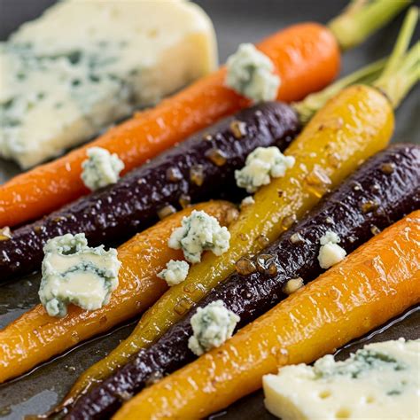 Bourbon-Glazed Carrots with Gorgonzola – Wisconsin Cheese Mart