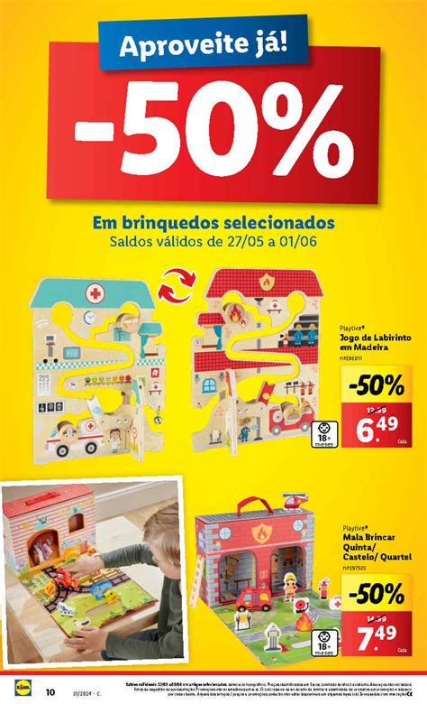 Antevisão Folheto LIDL Bazar 50 desconto Promoções 23 a 29 de maio O