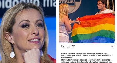 Fratelli D Italia Giorgia Meloni Risponde Al Ragazzo Gay Che Ha Fatto