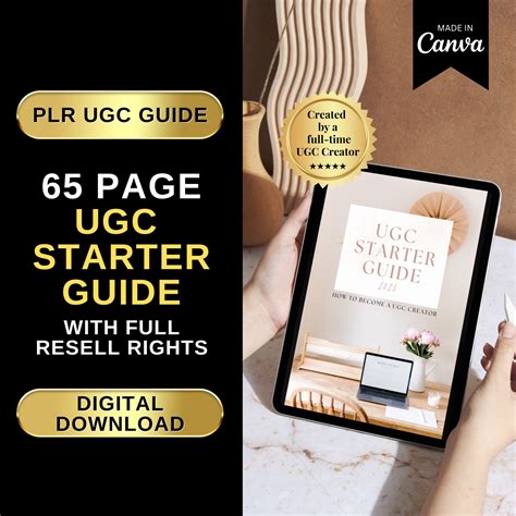 Ugc Guide Page Plr Ugc Guide With Resell Rights Buy The Etsy Uk