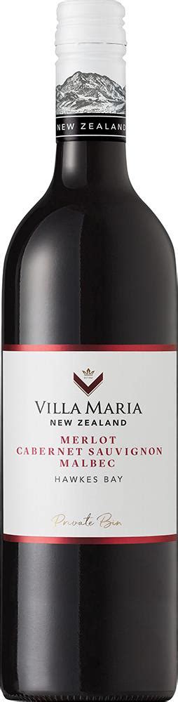 Villa Maria Private Bin Hawke S Bay Merlot Cabernet Sauvignon 2022