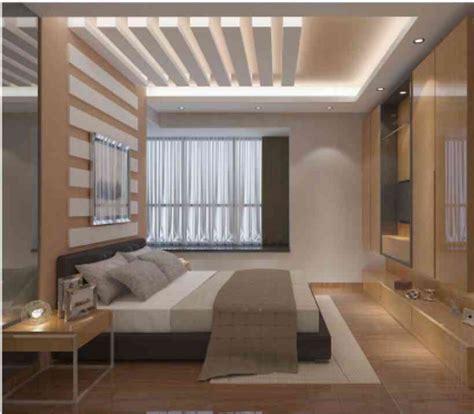 False Ceiling Design Master Bedroom by Rubic Wall Decor | KreateCube