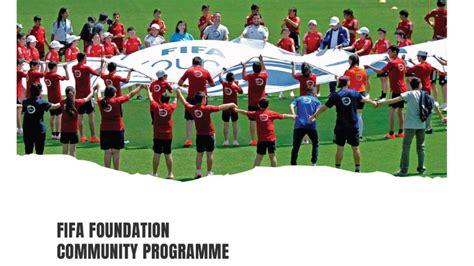 Applications Now Open For The Fifa Foundation Community Programme 2023