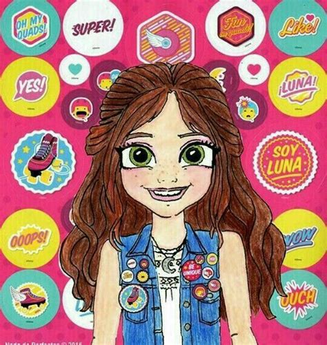 Soy Luna Son Luna Dibujar Caricaturas Kawaii Disney