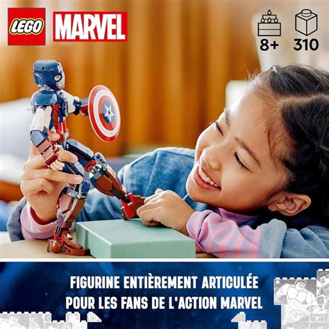 LEGO 76258 Marvel La Figurine De Captain America