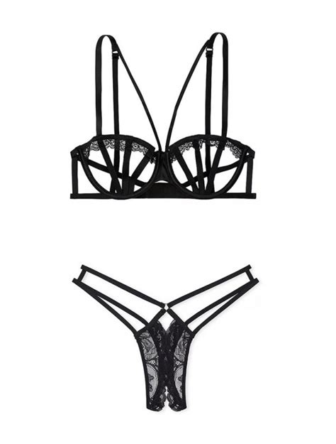 Комплект Білизни Victorias Secret Very Sexy Strappy Balconette Bra