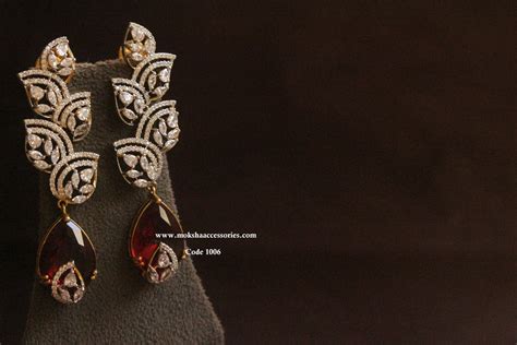 Cz Earrings Moksha Accessories