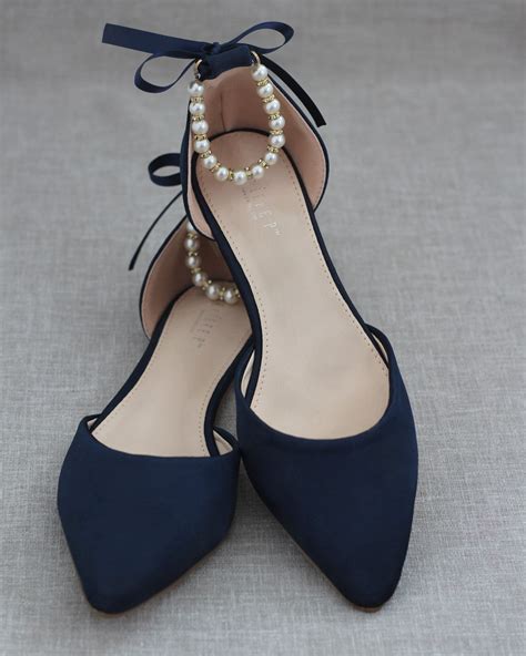 navy blue flats for women 5