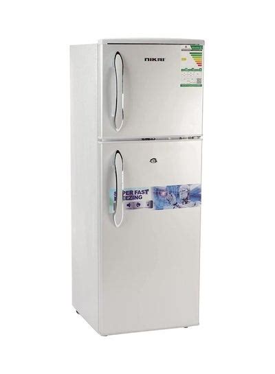 سعر Defrost Double Door Refrigerator 132l Nrf170d22s Silver فى السعودية