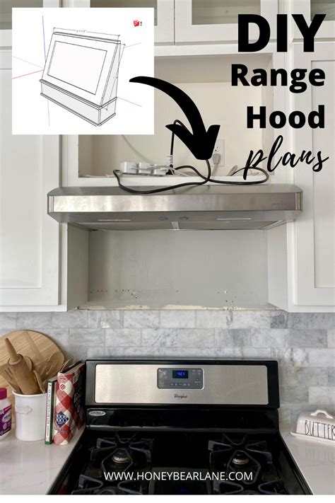 Diy Range Hood Cover Plans Cover With Zipper