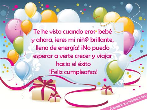 Frases De Cumpleaños Para Hijo Mensajes De Cumpleaños