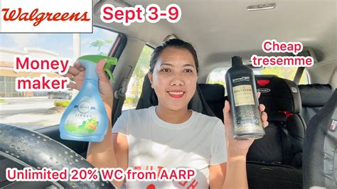 Walgreens Couponing Sept 3 9 Money Maker Febreze And Cheap Tresemme