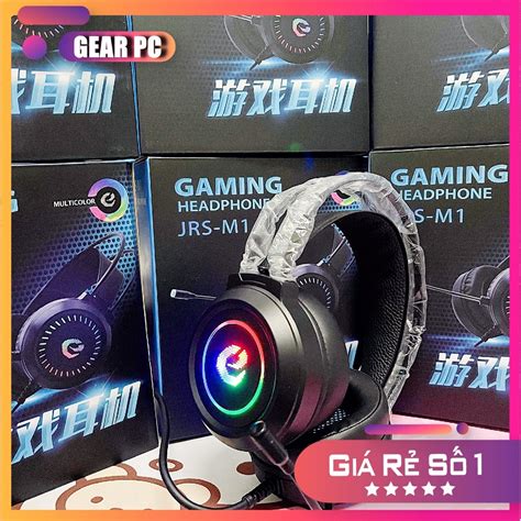 Mua Tai nghe Gaming JRS M1 tai nghe chụp tai có mic Jack Cắm USB âm