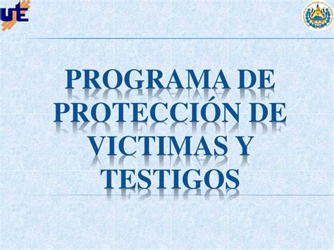 Ppt Programa De Protecci N De Victimas Y Testigos Powerpoint