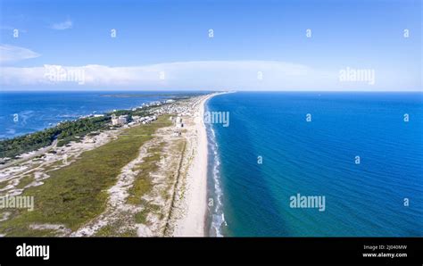 Fort Morgan Beach Stock Photo - Alamy