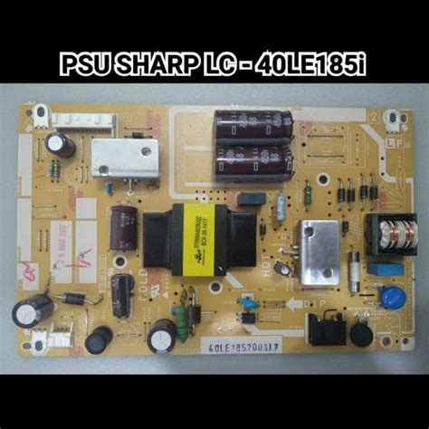 Jual Power Supply Tv Led Sharp Lc Le I Di Lapak Arf Rmd Part