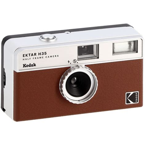 Appareil Photo Rechargeable Kodak Ektar H Mm Demi Format Marron