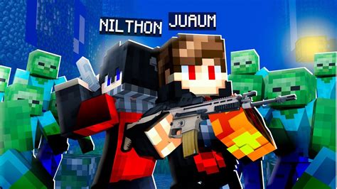 Sobreviva Ao Novo Apocalipse Zumbi Com Amigos No Minecraft Youtube