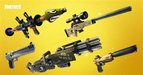 Fortnite Neue Waffe Wird Leichtes Maschinengewehr Minigun Ersatz