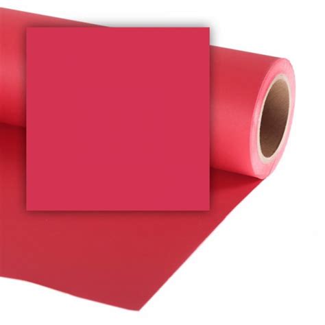 Papel Sinfin 2 72 X 10M Rojo Scarlet P Fondo De Estudio 56