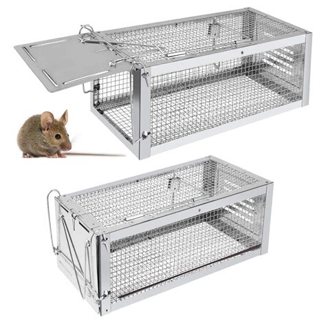 Buy Ratzfatz Mouse Traps Small Animal Humane Live Cage Traps For Mice