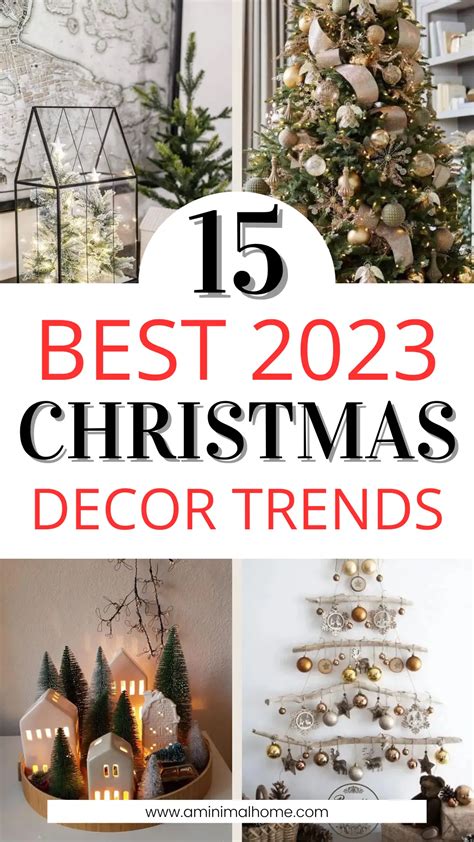 Christmas 2023 trends | 15 Decor ideas - A Minimal Home