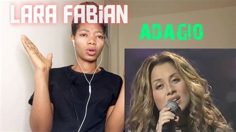 Incredible First Time Hearing React To Lara Fabian Adagio Youtube