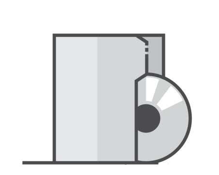 Flat Grayscale Icon Audio File Pictogram Sound Icon Vector Pictogram